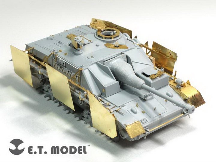 E.T. Model EA35-079 WWII German Schurzen for Stug.IV For DRAGON Smart Kit 1/35 – zdjęcie 7