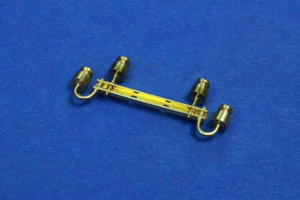 RB Model 35D02 Telegraphic pillar with 4 insulators Set contains not assembled 2 pcs 1/35 – image 4