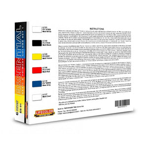 Lifecolor ES01 Acrylic paint Basic Gloss Colors Set 1 6x22ml – image 2