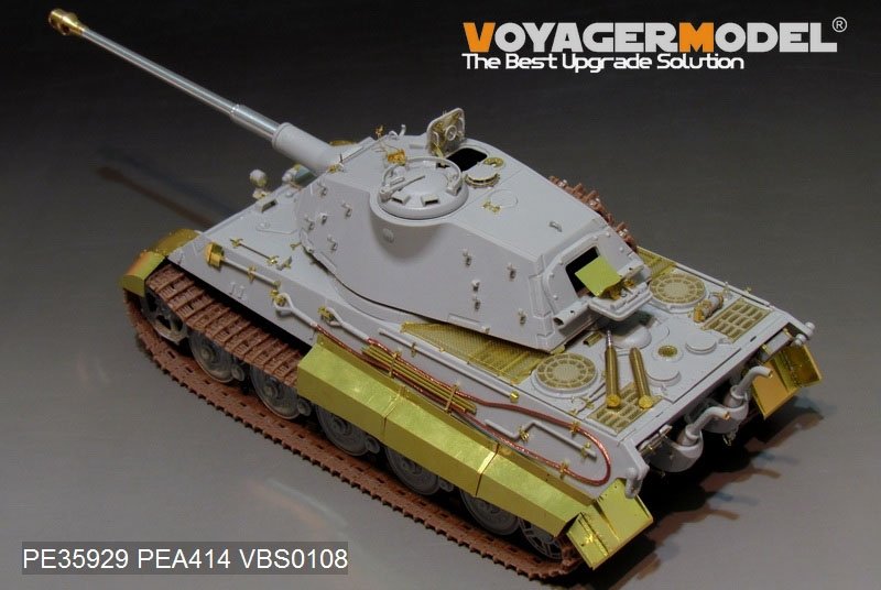 Voyager Model PE35929 WWII German King Tiger (Porsche Turret) For HOBBYBOSS 84530 1/35 – zdjęcie 7