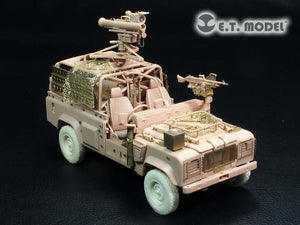 E.T. Model E35-178 Land Rover WMIK w/MILAN ATGM (For HOBBY BOSS 82447) 1/35 – immagine 2