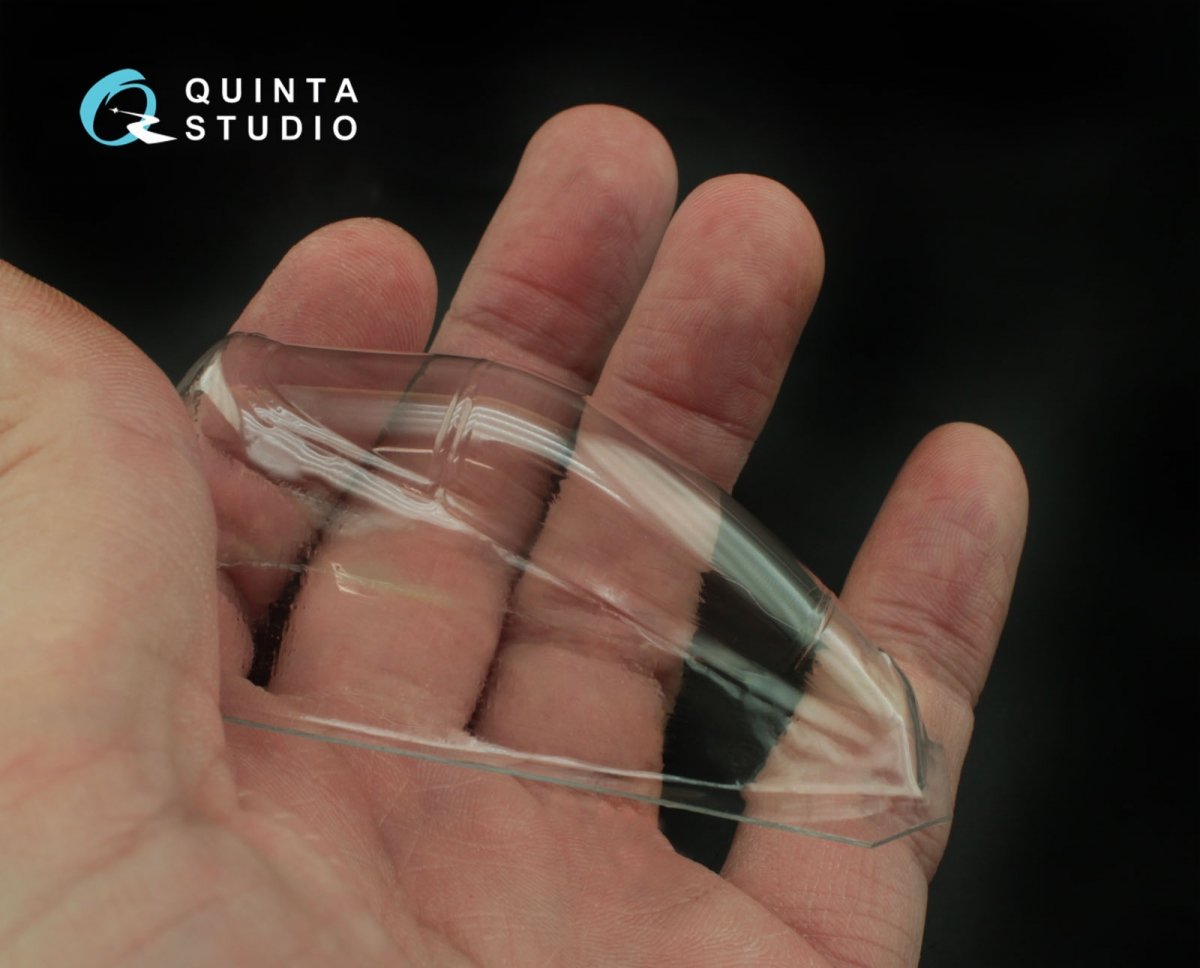 Quinta Studio QC48008 MiG-29 (All single seater version) vacuformed clear canopy (for GWH kits) 1/48 – image 3