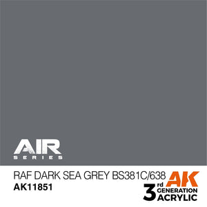 AK Interactive AK11851 RAF DARK SEA GRAY BS381C/638 – AIR 17ml