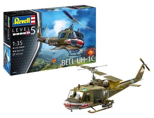 Revell 04960 Bell UH-1C 1/35 – zdjęcie 2