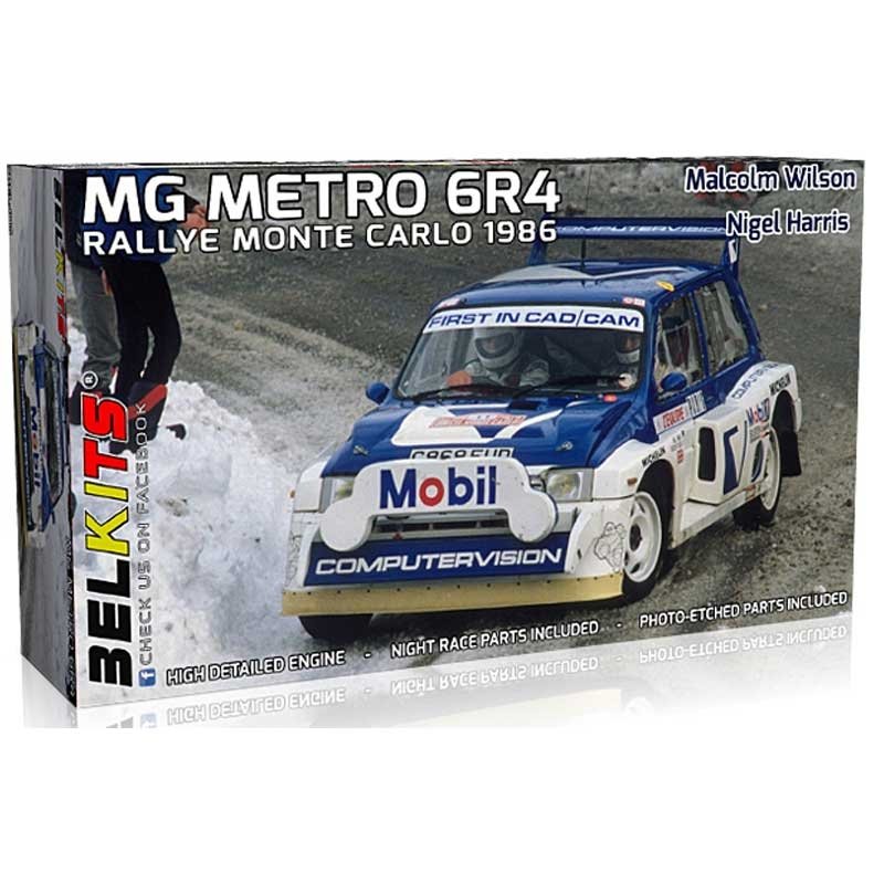 Belkits 015 MG Metro 6R4 Rally Monte Carlo 1/24