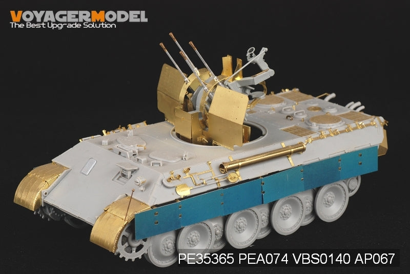 Voyager Model PE35365 WWII German Flak Panther Ausf D /w Flak 38 For DRAGON 6626 1/35 – image 2