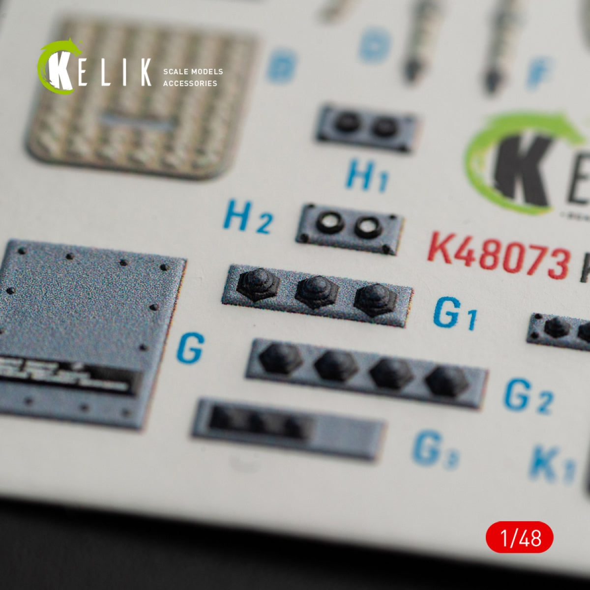 KELIK K48073 Ka-27 Helix interior 3D decals for HobbyBoss kit 1/48 – zdjęcie 12