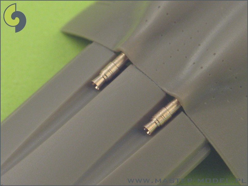 Master AM-48-019 Fw 190 A7, A8 armament set (MG 131 barrel tips, MG 151 barrels, MG 151 fairings) &amp;amp; Pitot Tube 1/48 – zdjęcie 4
