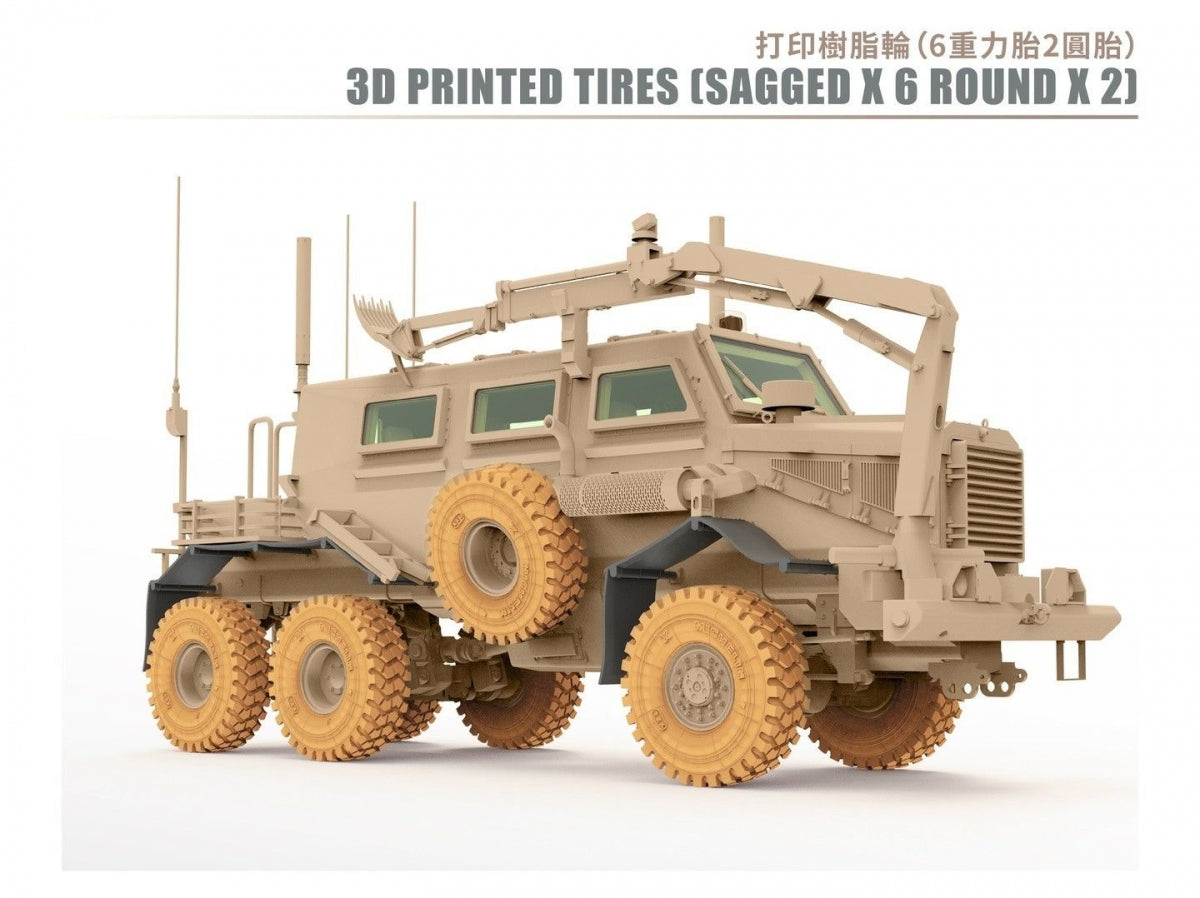 T-Model TK7360 US Buffalo 6x6 MPCV A1 - Mine Protected Clearance Vehicle 1/72 – zdjęcie 4