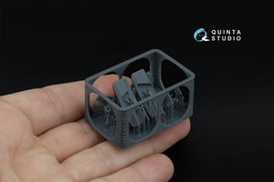 Quinta Studio QT72014 Yak-1 Ski landing gear (Zvezda) 1/72 – zdjęcie 3