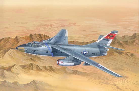 Trumpeter 02870 TA-3B Skywarrior Bombardier stratégique (1/48)