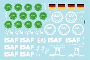 Star Decals 35-947 Generic ISAF markings 1/35 – zdjęcie 2
