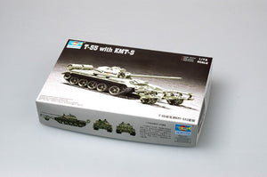 Trumpeter 07283 T-55 with KMT-5 1/72 – zdjęcie 2