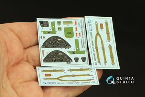 Quinta Studio QD32161 PT-13 Kaydet 3D-Printed &amp;amp; colored Interior on decal paper (Roden) 1/32 – image 3