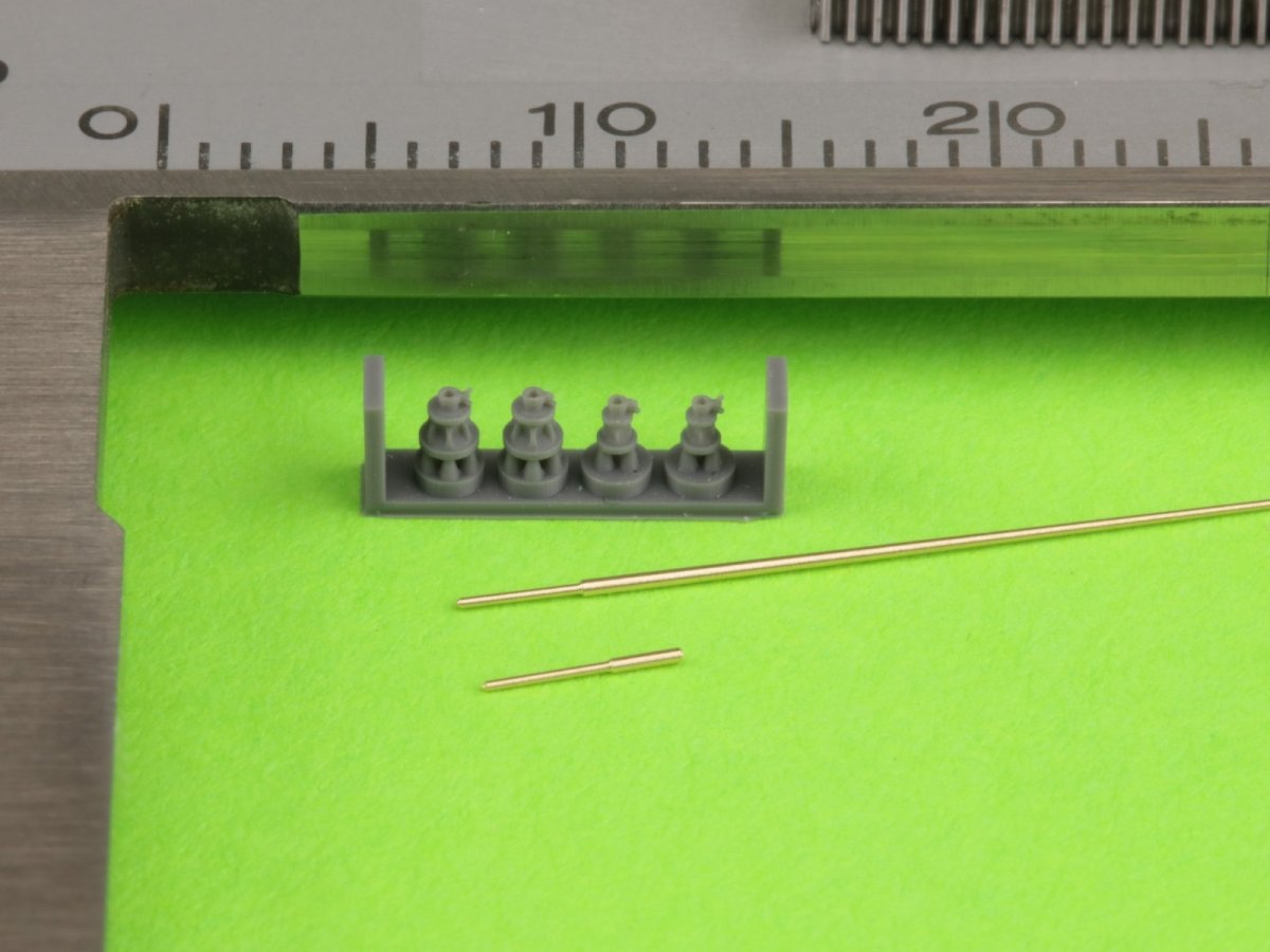 Master GM-72-018 German WWII 2m rod antenna (for Fu 5 radio set) (1pc) 1/72 – zdjęcie 5