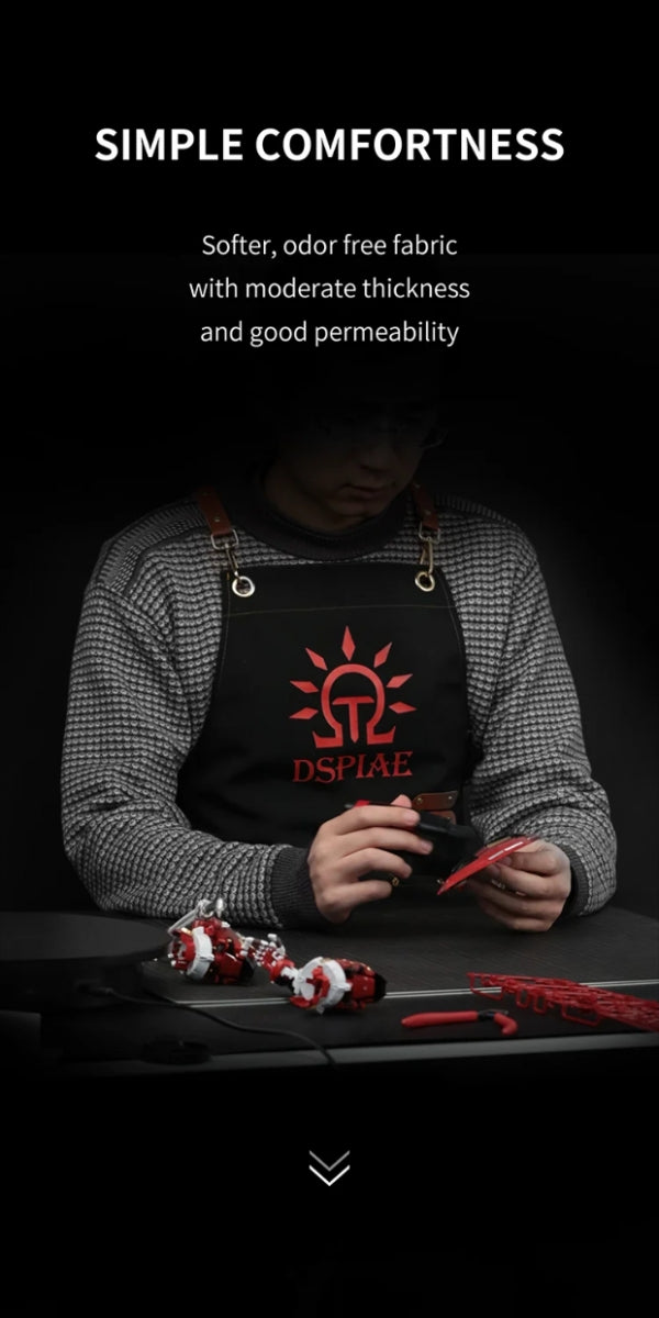 DSPIAE CAN-01 Canvas Working Apron – image 7