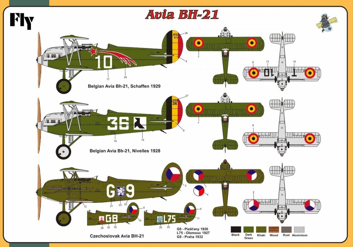 Fly 72012 Avia BH-21 1/72 – zdjęcie 3