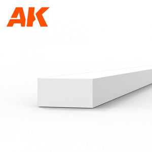 AK Interactive AK6526 STRIPS 1.50 X 3.00 X 350MM – STYRENE STRIP – (10 UNITS) – zdjęcie 2