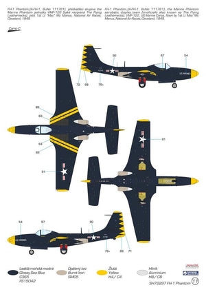 Special Hobby 72297 FH-1 Phantom Demonstration Teams and Trainers 1/72 – image 6