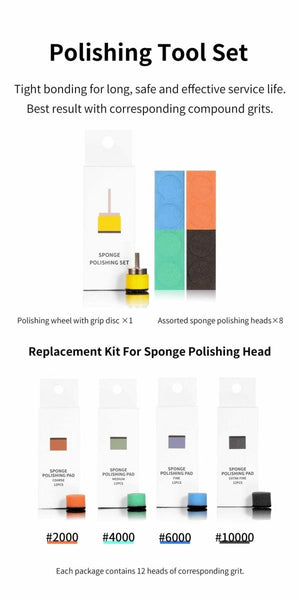 DSPIAE SPP-S01 Sponge Polishing Set – zdjęcie 2
