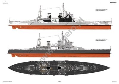 Kagero 7019 The battleship HMS Duke of York EN/PL – zdjęcie 3