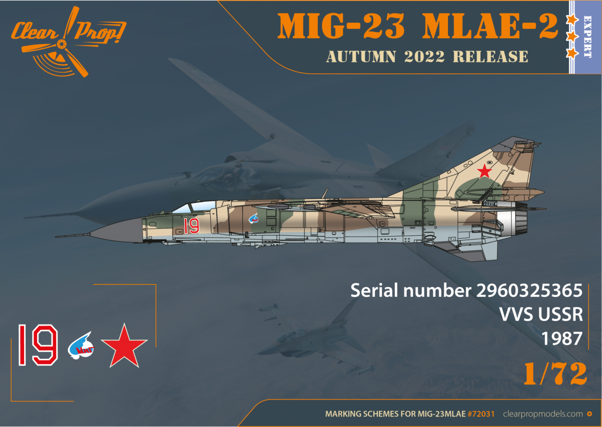 Clear Prop! CP72031 MiG-23MLAE-2 Flogger-G EXPERT KIT 1/72 – image 9