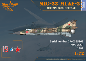 Clear Prop! CP72031 MiG-23MLAE-2 Flogger-G EXPERT KIT 1/72 – image 9