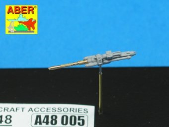 Aber A48 005 Set of 2 barrels for German 13mm aircraft machine guns MG 131 (early type) 1/48 – zdjęcie 3