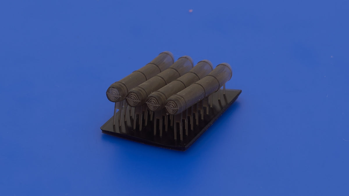 Omask 107208 Ju 88G-6 / Ju 188A exhausts (Hasegawa) 3D print 1/72 – imagen 3