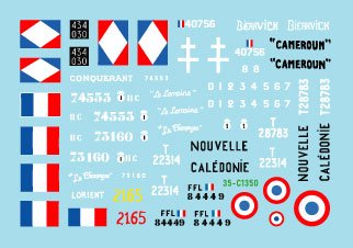 Star Decals 35-C1350 French Fighting Vehicles in Africa 3. Vichy France and the FFL - Forces Francaises Libres 1/35 – image 3