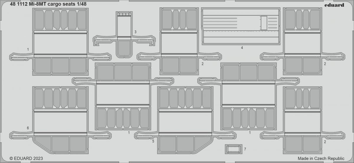 Eduard BIG49379 Mi-8MT CARGO INTERIOR TRUMPETER 1/48 – zdjęcie 2