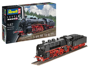 Revell 02168 Express locomotive S3/6 BR18 with tender 1/87 – zdjęcie 2