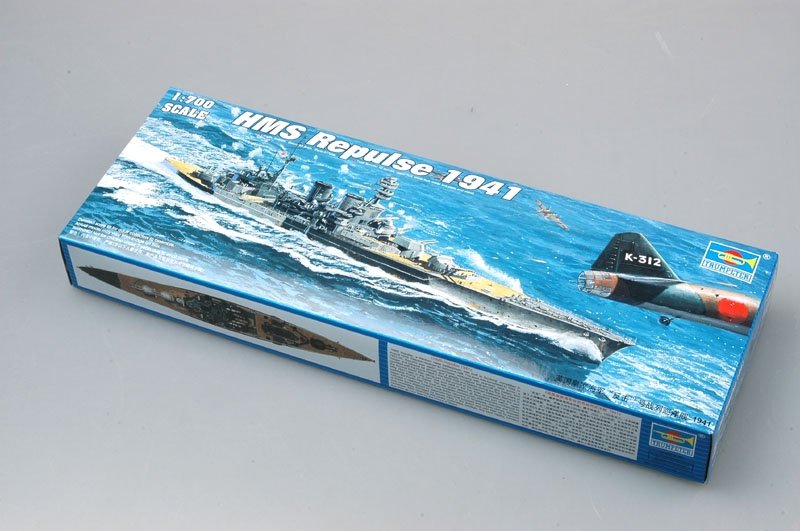 Trumpeter 05763 British Battleship HMS Repulse 1941 1/700 – image 2