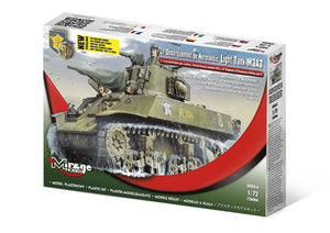 Mirage-Hobby 726066 &amp;quot;Le Débarquement de Normandie&amp;quot; Light Tank M3A3. 2nd ADgen. Leclerc,GTL,12th Regiment of Chasseurs of Africa, part 2 1/72