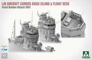 Takom 5023 IJN Aircraft Carrier Akagi - Island And Flight Deck, Pearl Harbor Attack 1941 1/72 – zdjęcie 6