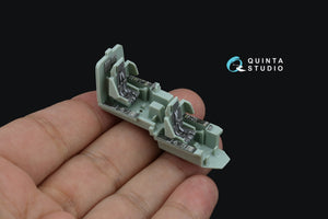 Quinta Studio QD+72152 AH-64D early 3D-Printed colored Interior on decal paper (Academy)(with 3D-printed resin part) 1/72 – image 11