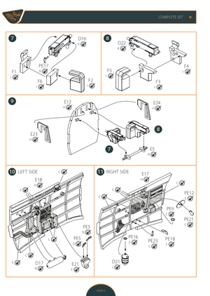 Clear Prop! CP4804 H-75N Hawk ADVANCED KIT 1/48 – zdjęcie 29