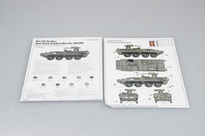 Trumpeter 00399 M1134 Stryker Anti- Tank Guided Missile (ATGM) 1/35 – zdjęcie 8
