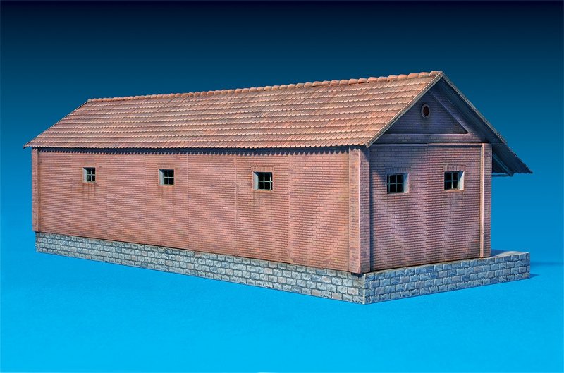 MiniArt 72029 FREIGHT SHED 1/72 – zdjęcie 4