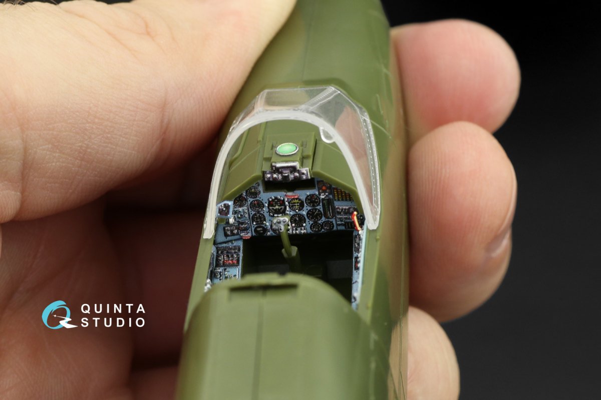 Quinta Studio QDS-48249 Su-25 3D-Printed &amp;amp; colored Interior on decal paper (Zvezda) 1/48 – zdjęcie 5