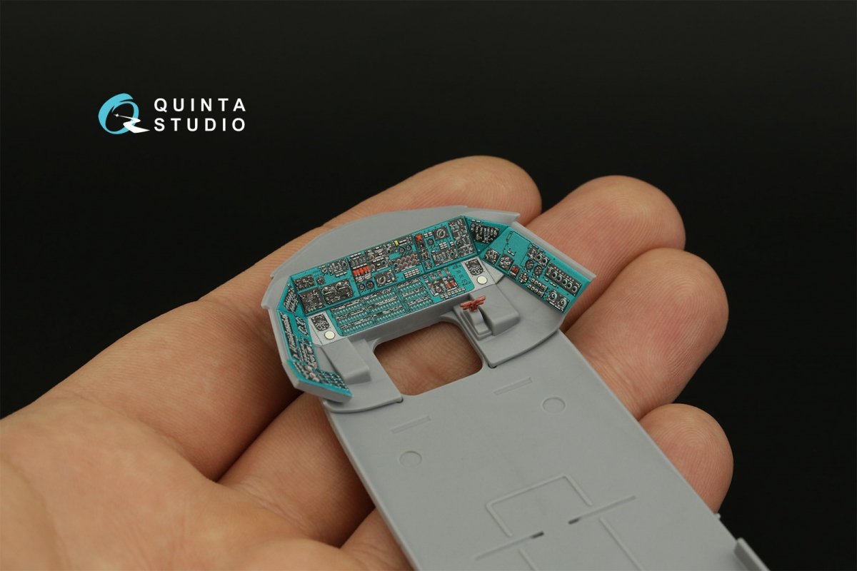 Quinta Studio QD48339 Mi-8MT 3D-Printed &amp;amp; colored Interior on decal paper (Zvezda) 1/48 – image 8
