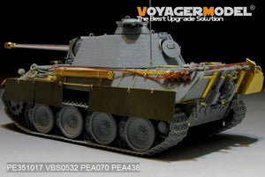 Voyager Model PE351017 WWII German Panther G Early ver.Basic upgrade set (For TAKOM 2119/2134) 1/35 – zdjęcie 17