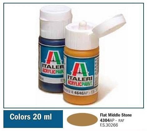 Italeri 4304AP PIERRE MILIEUSE PLATE 20 ml