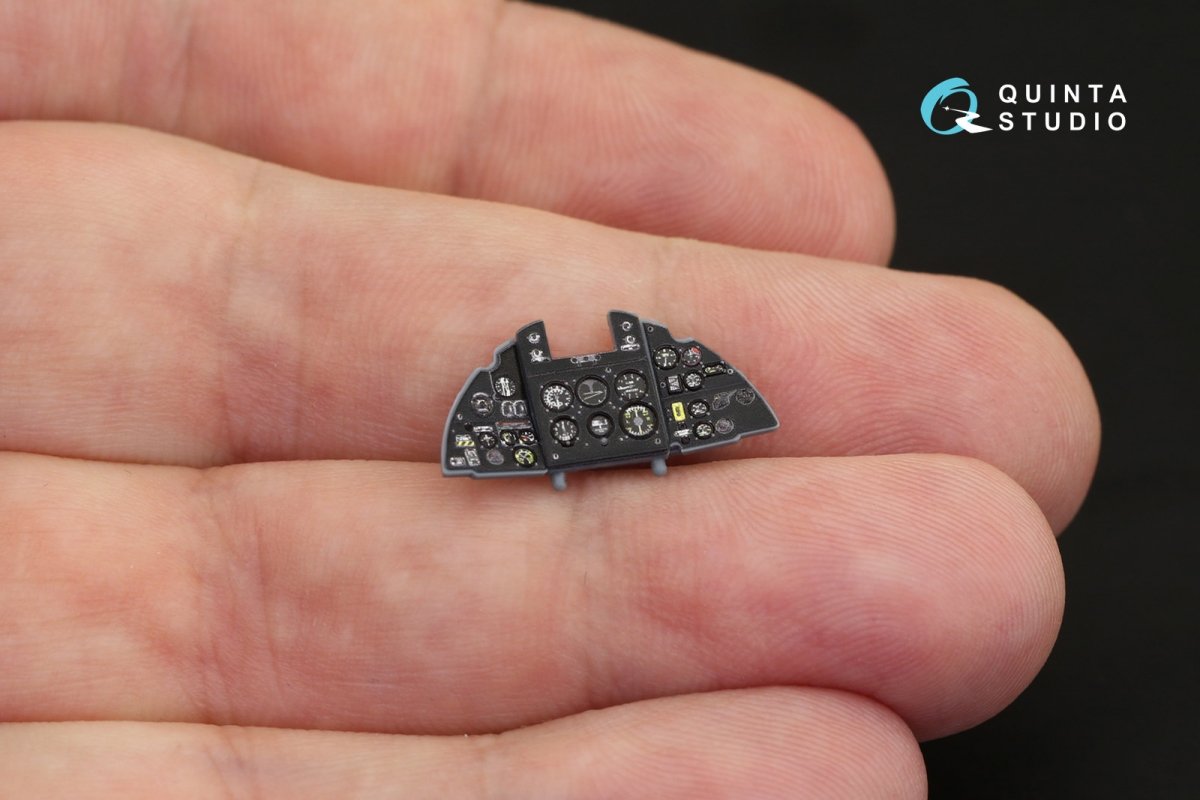 Quinta Studio QD48191 Tempest Mk.V 3D-Printed &amp;amp; coloured Interior on decal paper (Eduard) 1/48 – zdjęcie 3