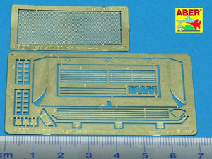Aber 35G08 Grille covers for russian tank T-34 1/35 – zdjęcie 3
