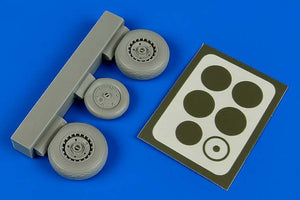 Aires 4676 Me 262A/B wheels &amp;amp; paint masks 1/48 HOBBY BOSS
