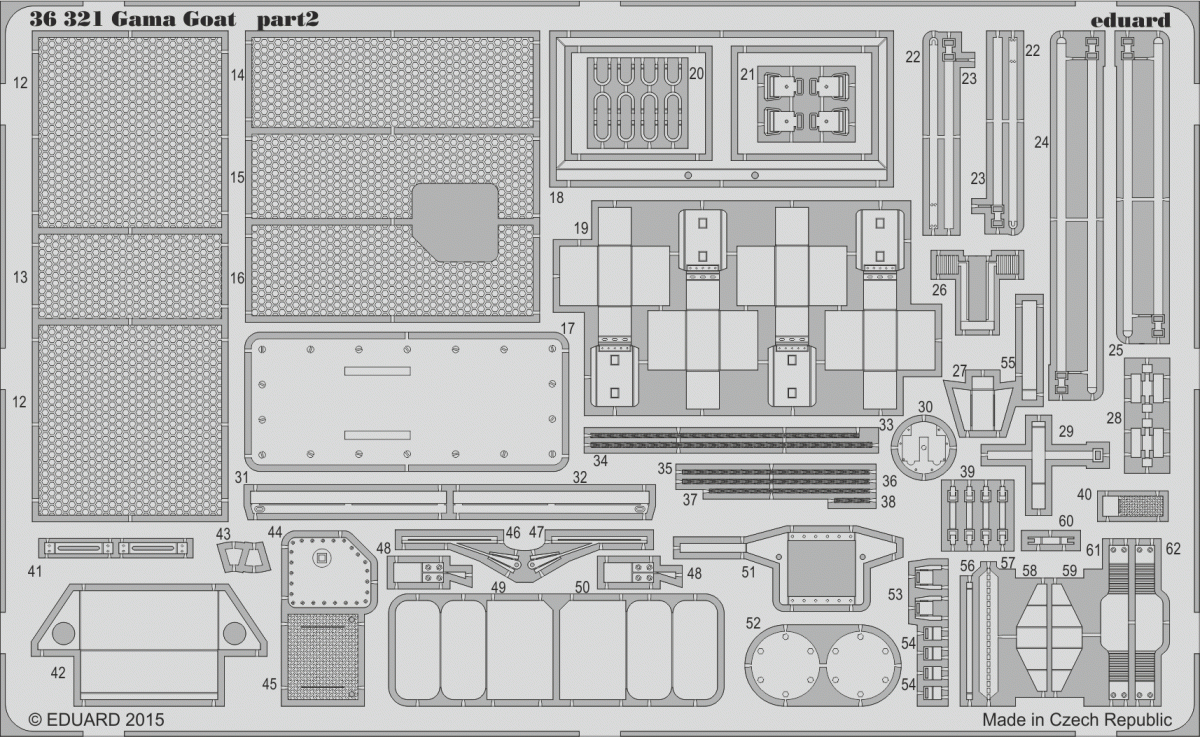 Eduard 36321 Gama Goat TAMIYA 1/35 – immagine 2