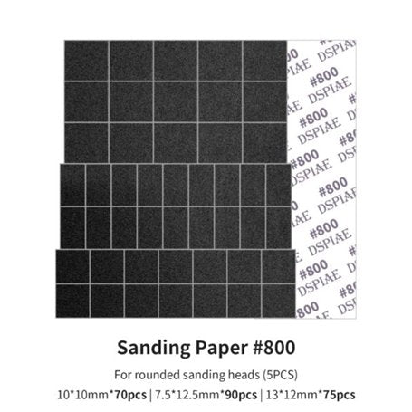 DSPIAE MSP-ES08 Sanding Paper 800 Grit / Papier ścierny o gradacji 800
