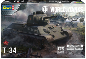 Revell 03510 T-34 « Easy Click » World of Tanks 1/72