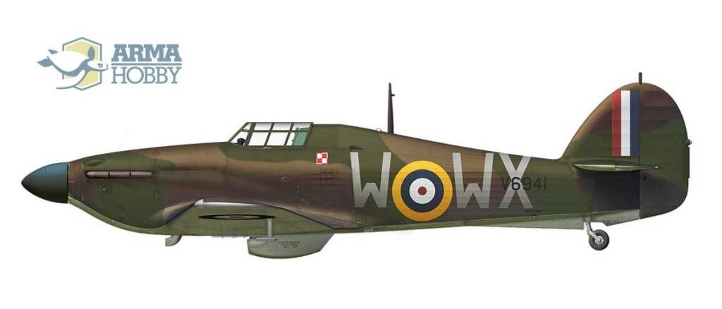 Arma Hobby 70024 Hurricane Mk I Allied Squadrons Limited Edition 1/72 – zdjęcie 4